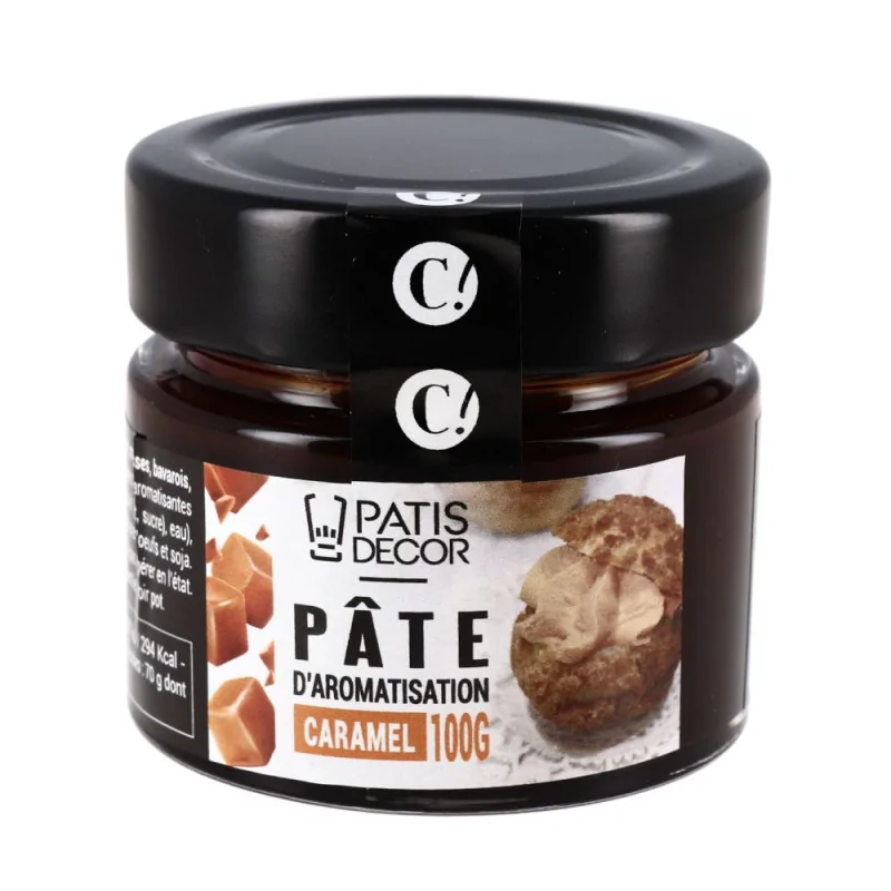 Pâte d'aromatisation caramel 100g