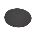 Rond carton face noire