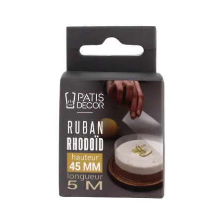 Ruban rhodoïd hauteur 45 mm, 5 mètres PK
