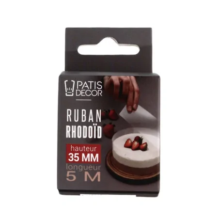 Ruban rhodoïd hauteur 35...