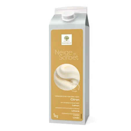 Neige de sorbet citron...