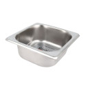 Récipient inox 17,5 x 16 x 6,5 cm, 1L