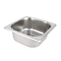 Récipient inox 17,5 x 16 x 6,5 cm, 1L