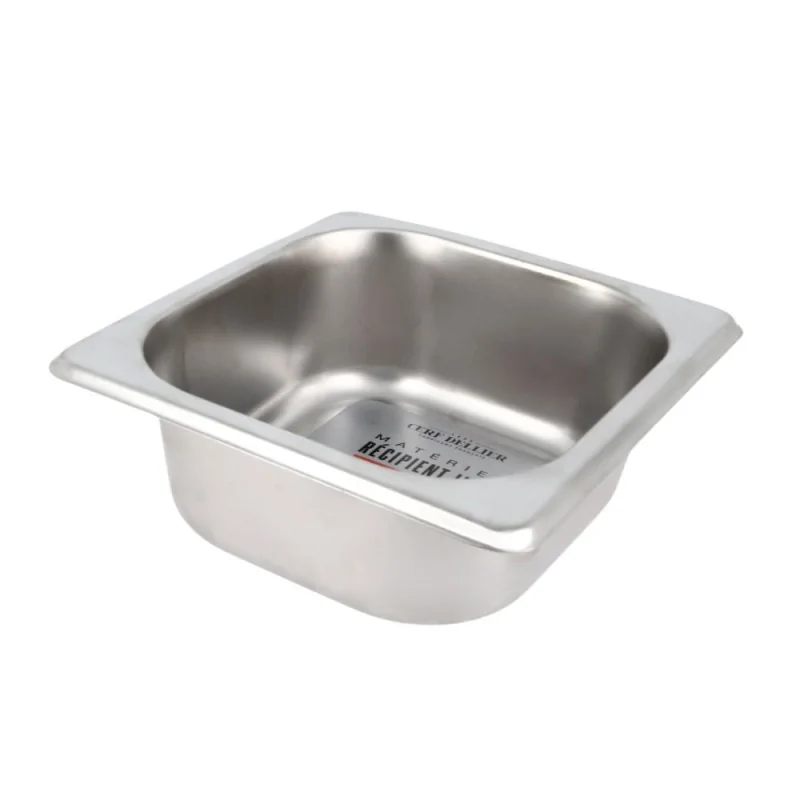 Récipient inox 17,5 x 16 x 6,5 cm, 1L