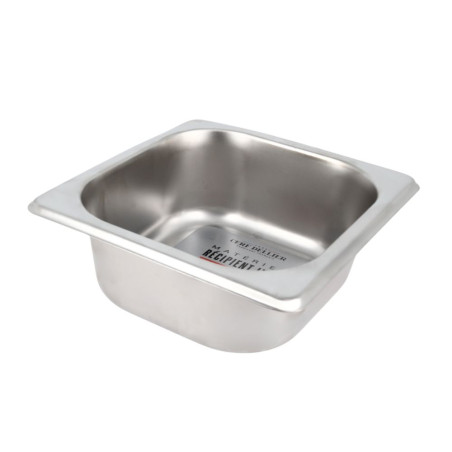 Récipient inox 17,5 x 16 x 6,5 cm, 1L