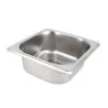 Récipient inox 17,5 x 16 x 6,5 cm, 1L