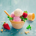 12 pots à glaces en azyme 175 ml ambiance