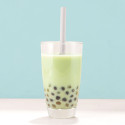 10 pailles en papier spécial bubble tea ambiance