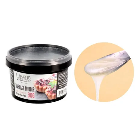 Nappage miroir pailleté translucide - 300 g
