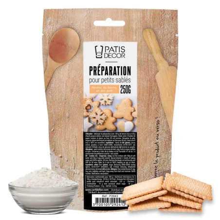 Préparation pour petits sablés Patisdécor 250 g