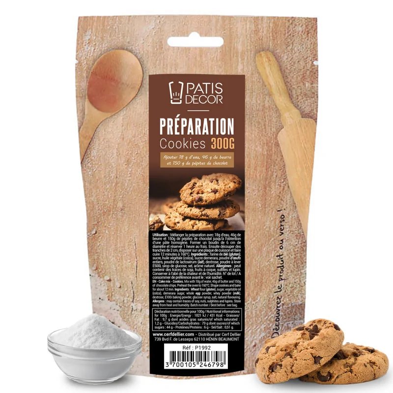 Préparation cookies Patisdécor 300 g
