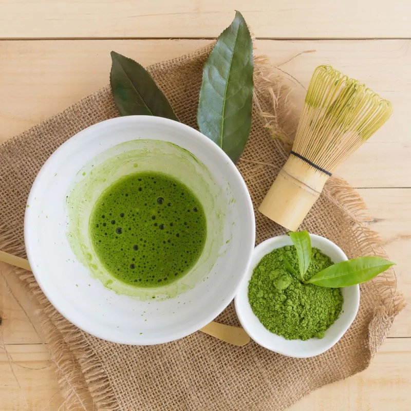 Coffret d'initiation au thé matcha ambiance