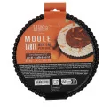 Moule à tarte perforé antiadhésif avec fond amovible - emballage