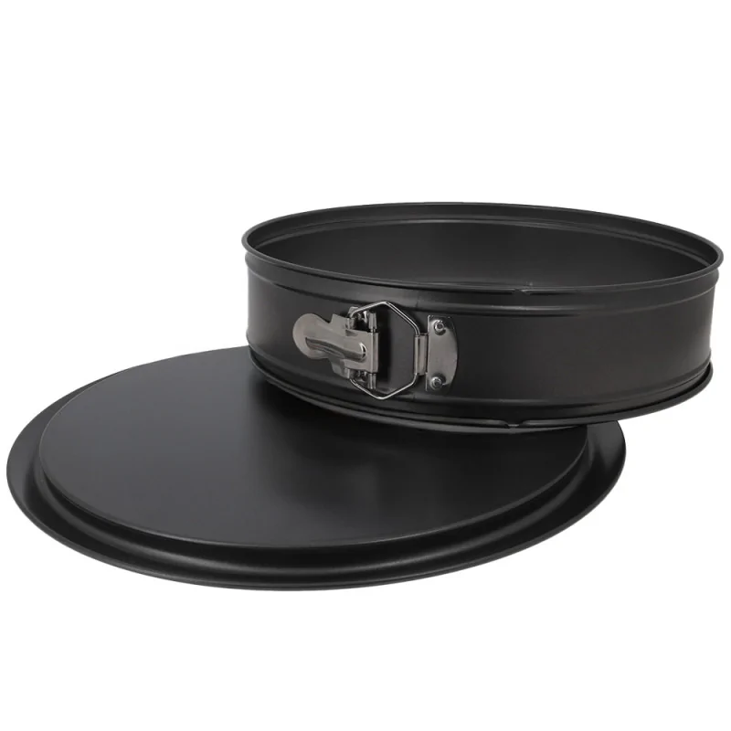 Moule à manqué démontable en acier antiadhérent Ø27cm face