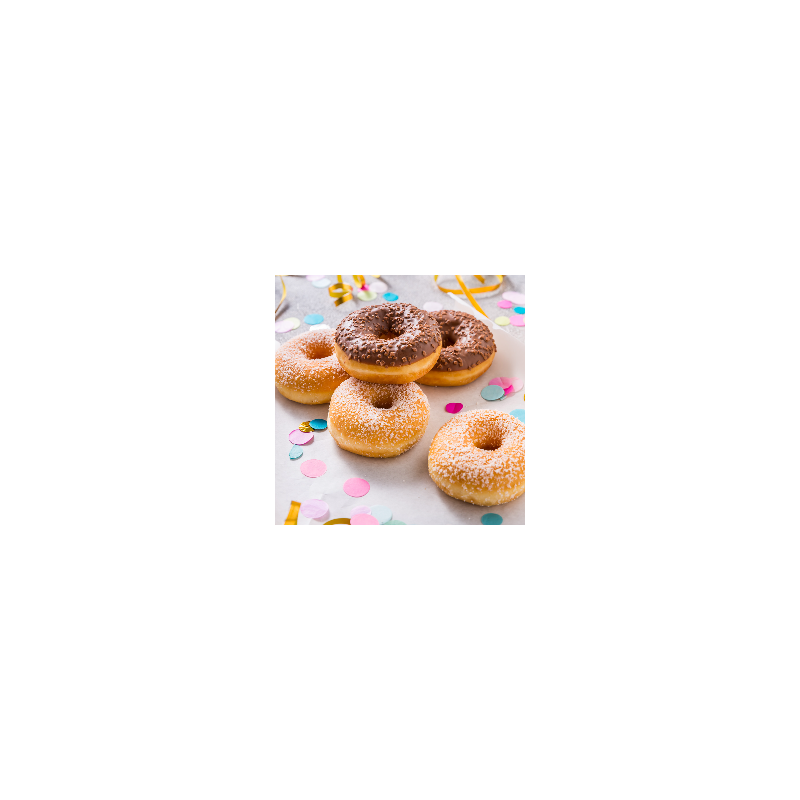 Moule 6 donuts au four en acier antiadhérent Ø8,5cm ambiance