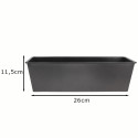 Moule à cake en acier antiadhérent 25x10,5cm dimension