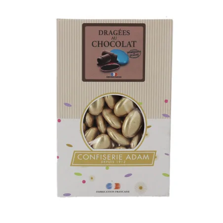 Dragées chocolat dorées 500 g