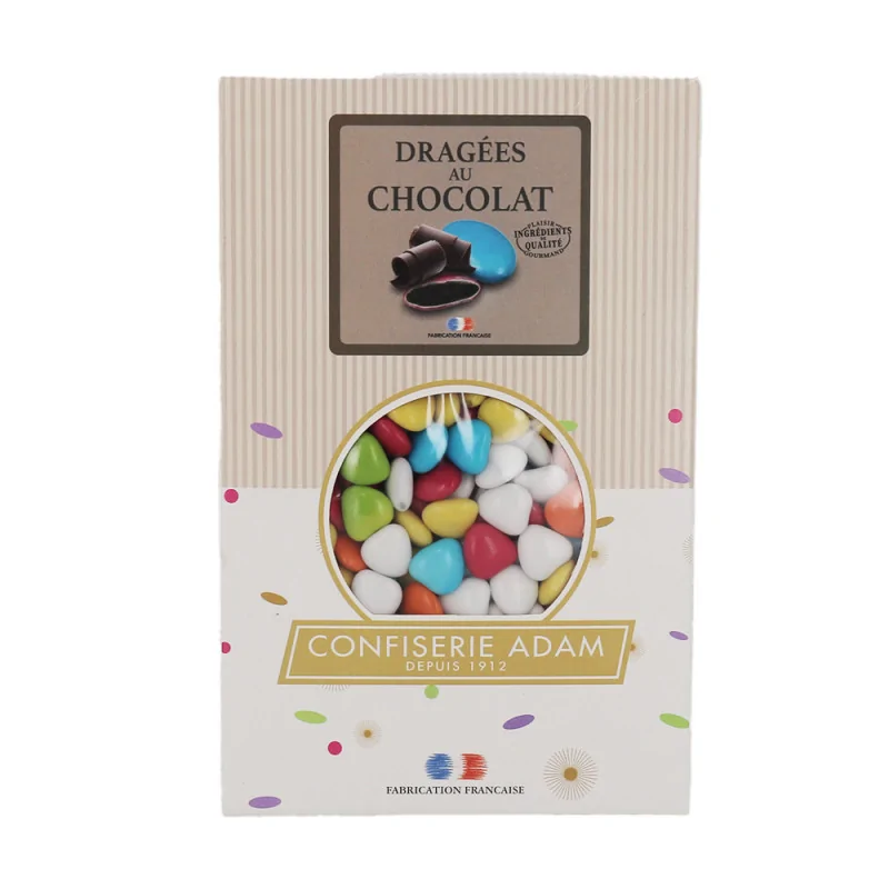 Mini-coeurs chocolat assortis  500 g