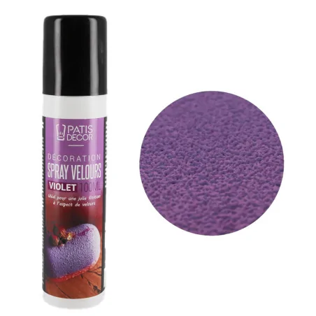 Spray Velours Violet Patisdécor Pro 100 ml