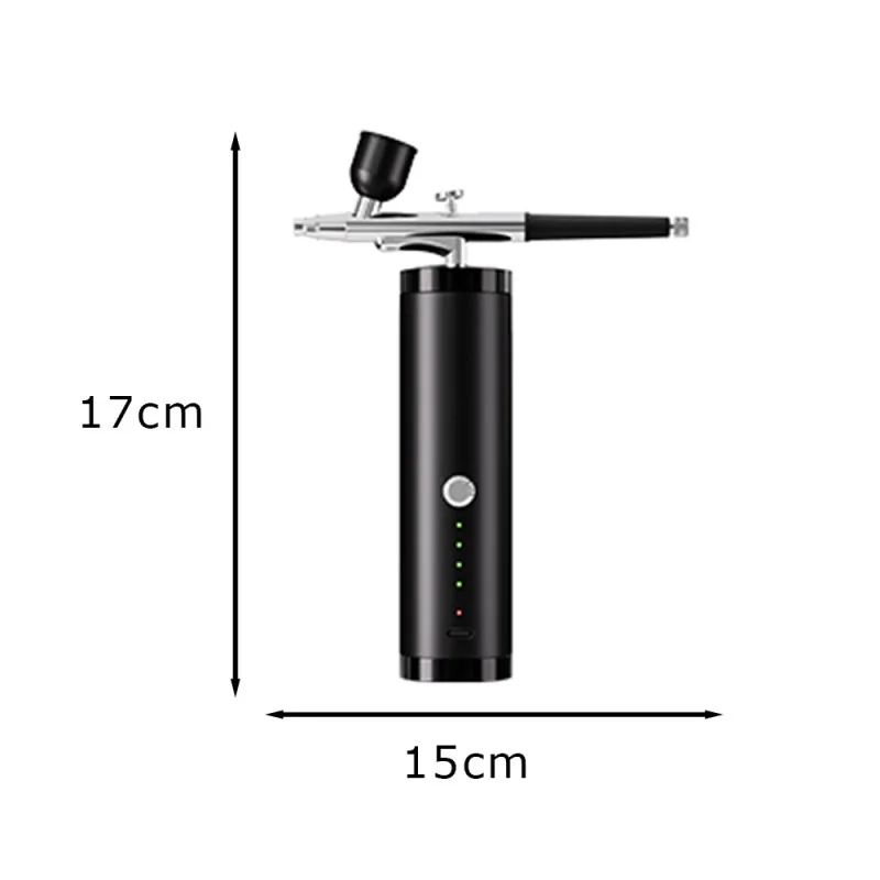 Kit aérographe portable avec compresseur dimensions