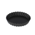 6 moules à tartelettes en acier antiadhérent sans PFAS ø11,5cm face