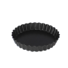 6 moules à tartelettes en acier antiadhérent sans PFAS ø11,5cm face
