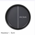 Moule à gâteau en acier anti-adhérent Ø23cm dimensions Moule à gâteau en acier anti-adhérent Ø23cm dimensions
