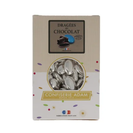 Dragées chocolat argent 500 g