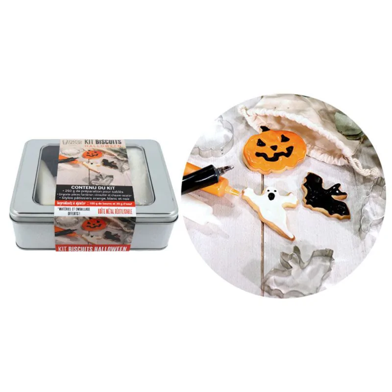 Kit biscuits Halloween Patisdécor