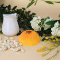 Spray de paillettes orange 8g ambiance