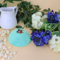 Spray de paillettes bleu 8g ambiance