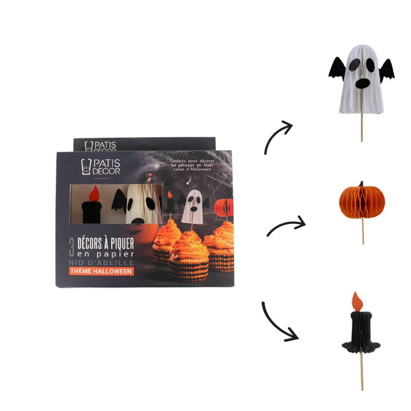 Kit décors à piquer Halloween produits