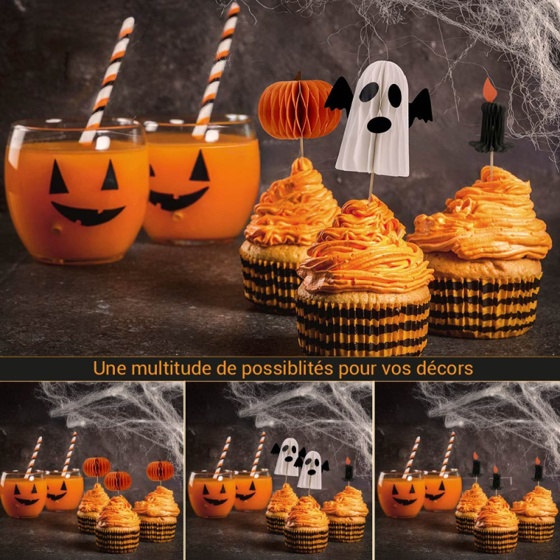 Kit décors à piquer Halloween ambiance