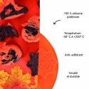 Kit de moules à gâteaux Halloween dimensions empreintes