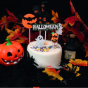 Kit de décors à gâteaux Halloween ambiance 2