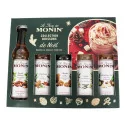 Coffret de Sirops pour boissons chaudes Noël (5 x 50 ml)