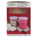 Kit de 2 pots à glace 700mL et un feutre côté Kit de 2 pots à glace 700mL et un feutre côté