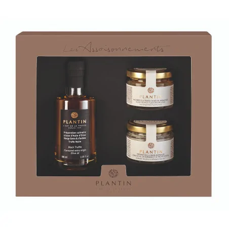 Coffret Huile et condiments à la truffe