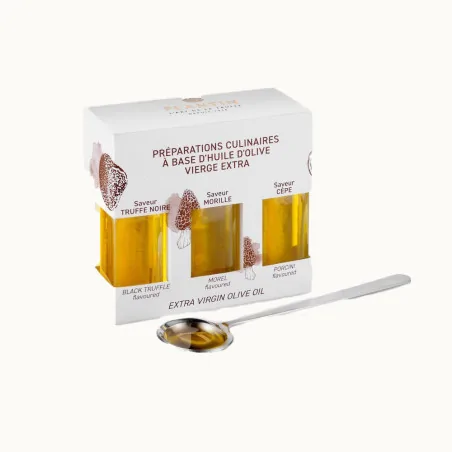 Trio d'huile d'olive à la...