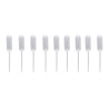 Pipettes transparentes (x100) plusieurs
