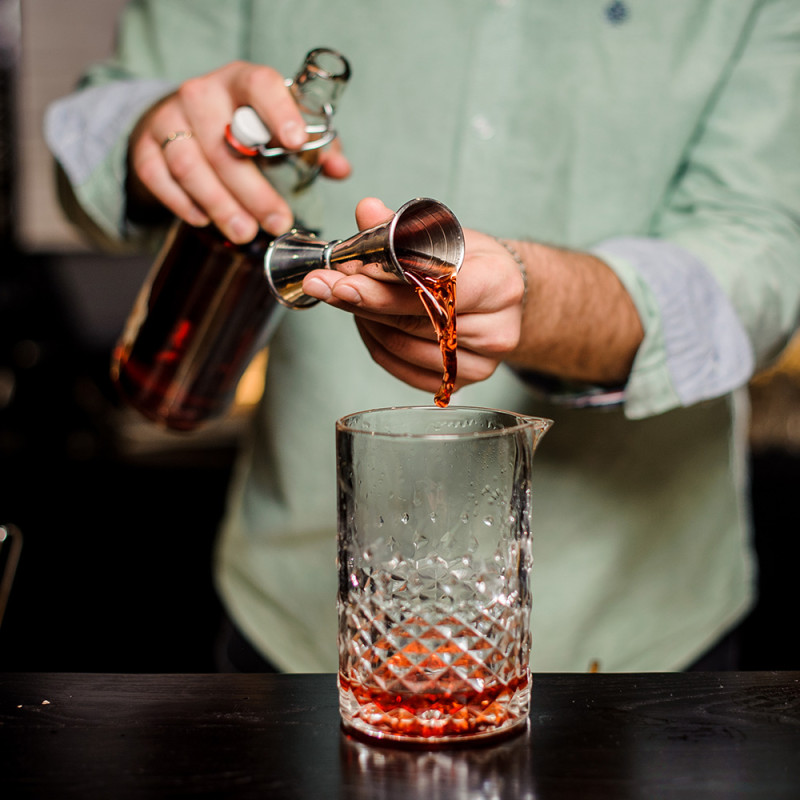 Jigger cocktail double 20/40 ML en inox ambiance