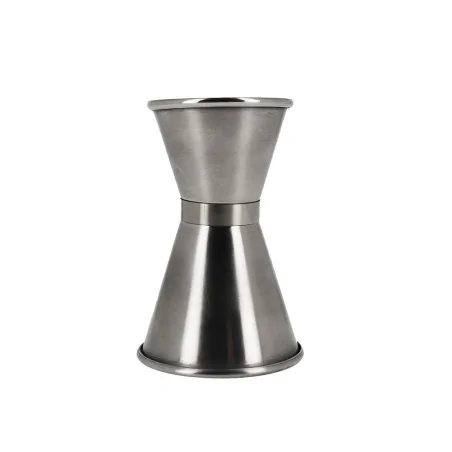 Double verre doseur à cocktail 20/40 ML en inox face