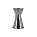 Double verre doseur à cocktail 15/30 ML en inox face Double verre doseur à cocktail 15/30 ML en inox face