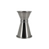 Double verre doseur à cocktail 15/30 ML en inox face