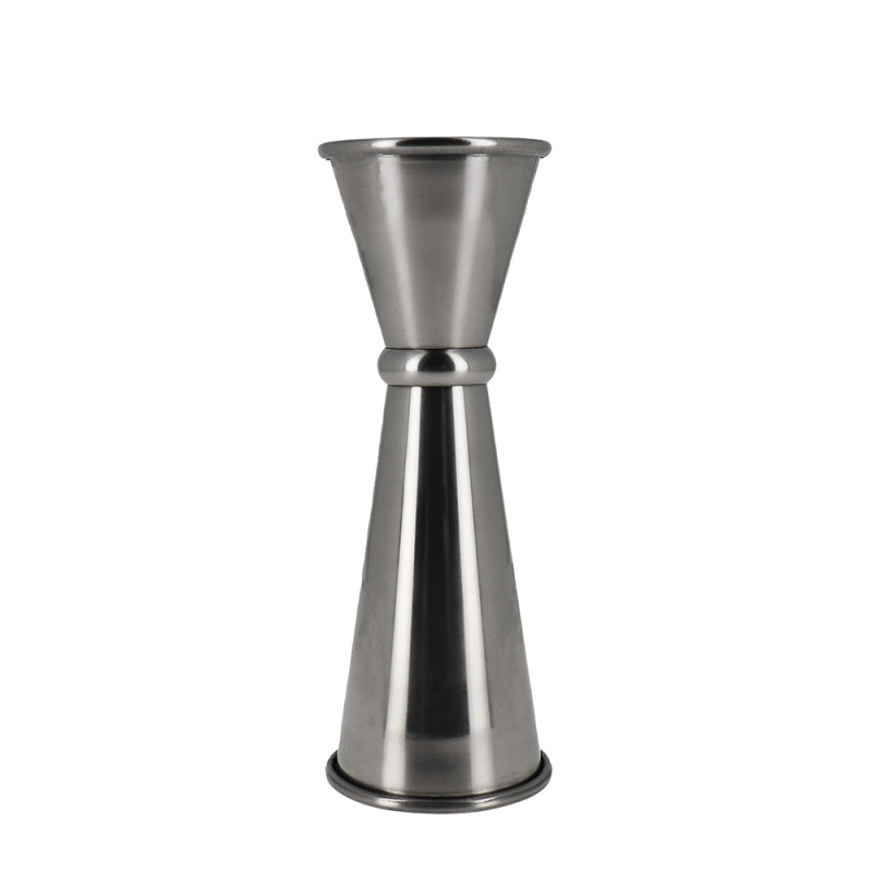 Double verre doseur à cocktail 30/60 ML en inox face