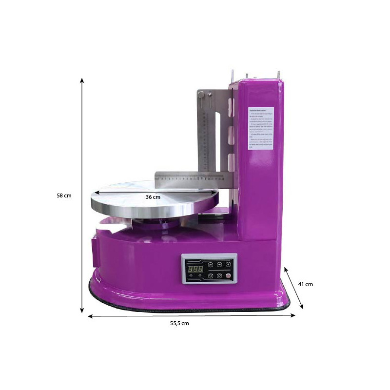 Machine à lisser les gâteaux