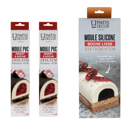 Kit pour bûche de Noël avec...