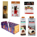 Kit complet pour réaliser votre bûche de Noël