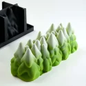 Moule à bûche en silicone Snow Tree Pavoni