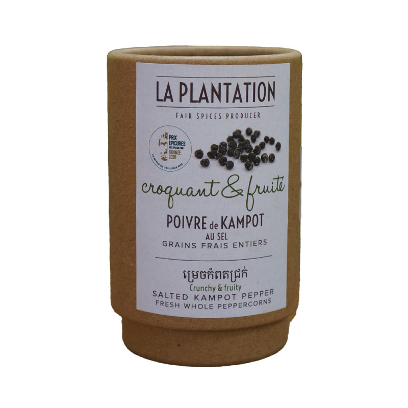 Poivre frais au sel de Kâmpôt 50g